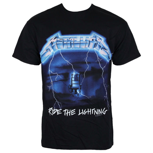 METALLICA RIDE THE LIGHTNING TRACKS T-SHIRT BLACK