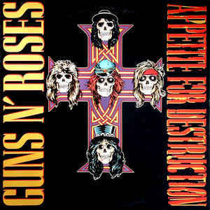 Guns N' Roses-Appetite For Destruction - Skateboards Amsterdam