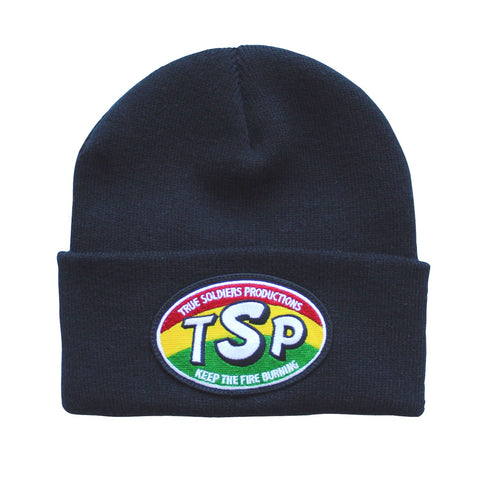 TRUE SOLDIERS PRODUCTIONS-BEANIE BLACK