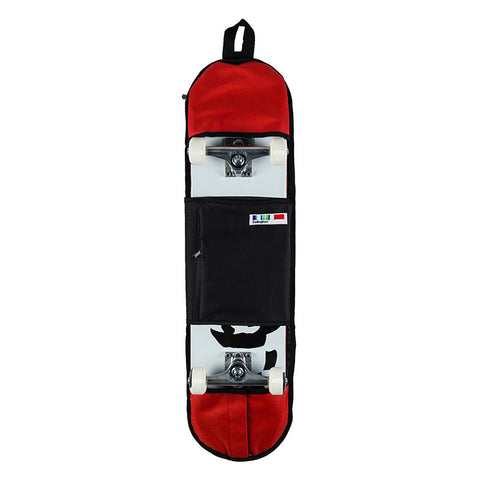 SELINGTON BURGEE SKATE BAG RED/BLACK - Skateboards Amsterdam
