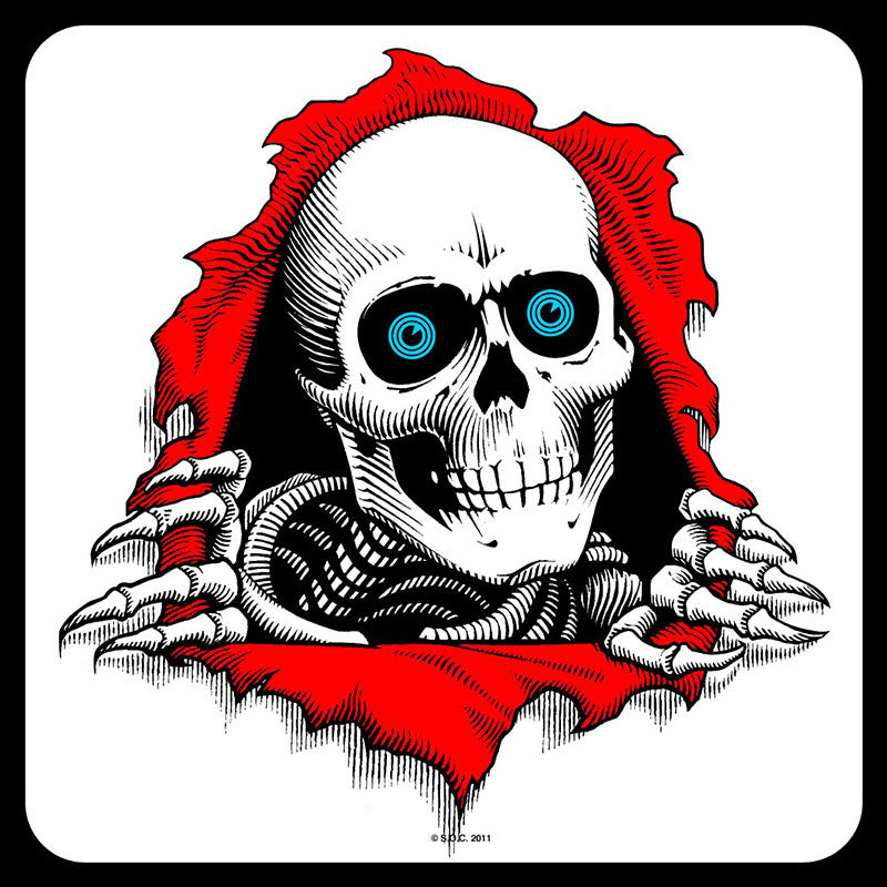 POWELL RIPPER BUMPER STICKER - Skateboards Amsterdam - 1