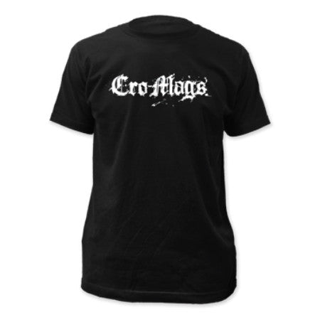 CRO-MAGS LOGO T-SHIRT BLACK - Skateboards Amsterdam - 1