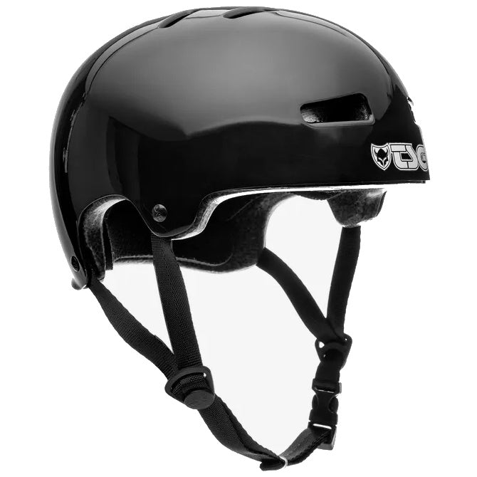 TSG EVOLUTION HELMET INJECTED BLACK