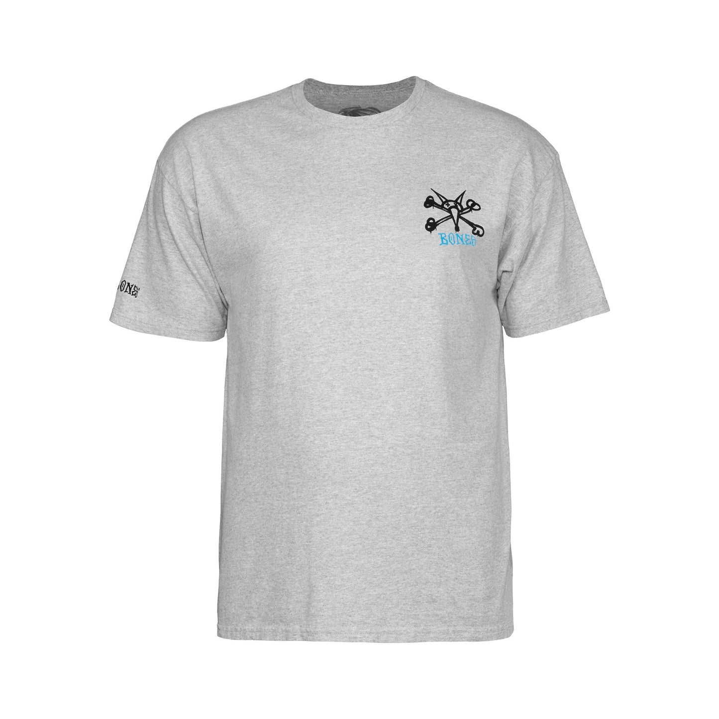 POWELL PERALTA RAT BONES T-SHIRT ATHLETIC HEATHER