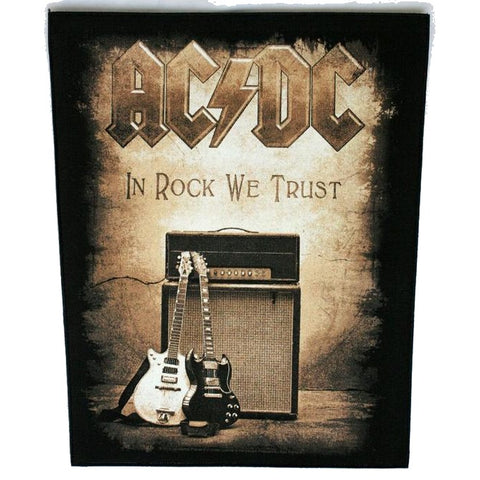 AC/DC IN ROCK WE TRUST BACKPATCH