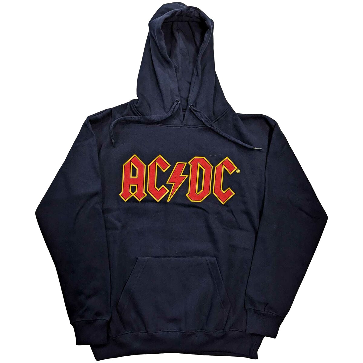 AC/DC LOGO HOODED SWEATSHIRT NAVY