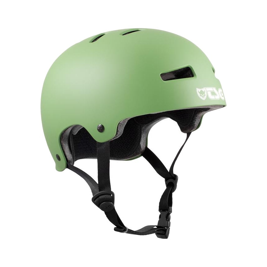 TSG EVOLUTION HELMET SATIN FATIGUE GREEN