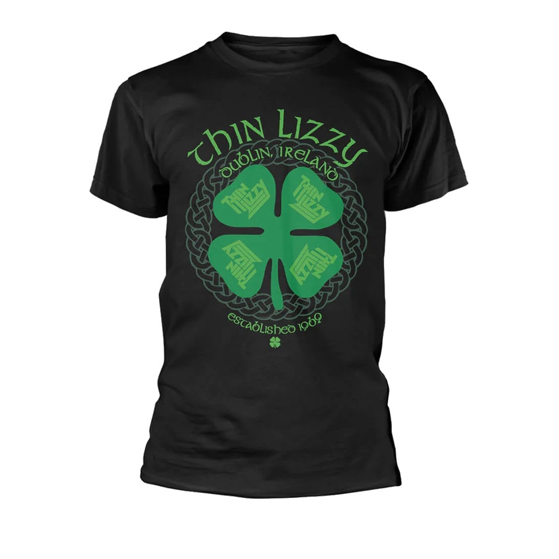 THIN LIZZY FOUR LEAF CLOVER T-SHIRT