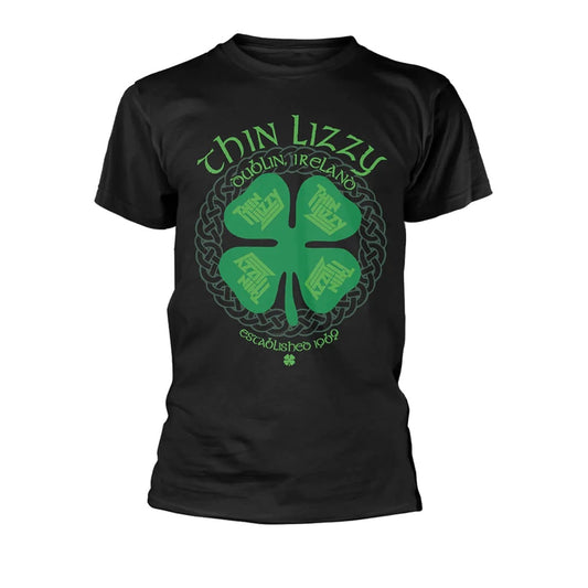 THIN LIZZY FOUR LEAF CLOVER T-SHIRT