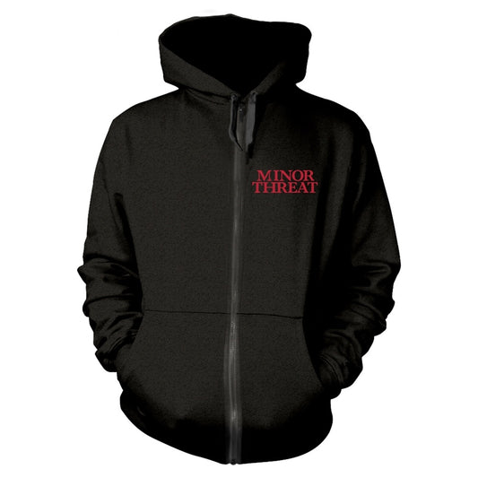 MINOR THREAT HOODED ZIPPER OUT OF STEP