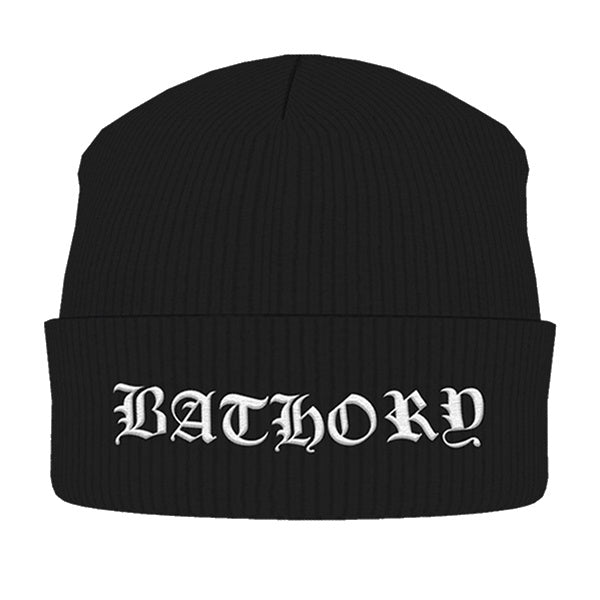 BATHORY LOGO BEANIE BLACK