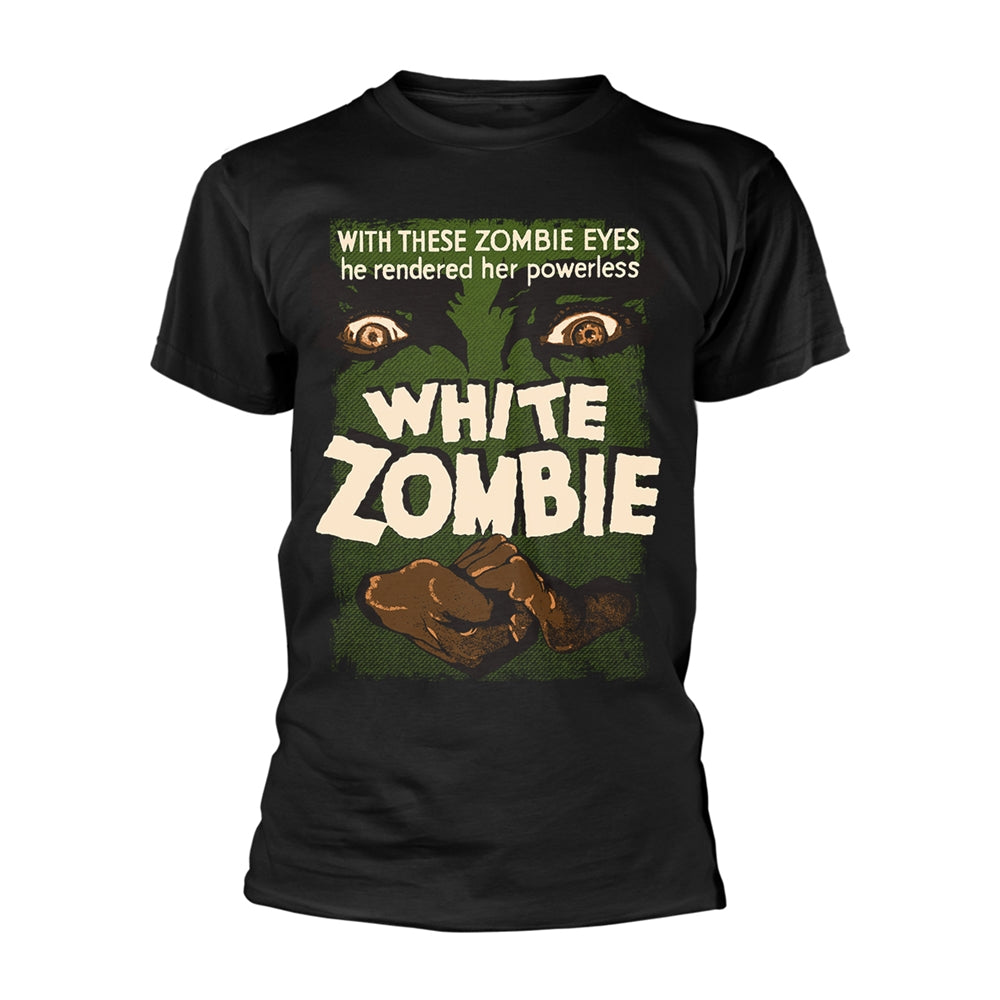 PLAN 9 WHITE ZOMBIE POSTER T-SHIRT