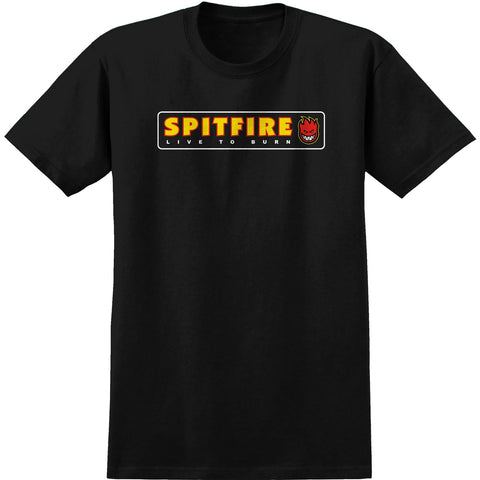 SPITFIRE LTB T-SHIRT BLACK