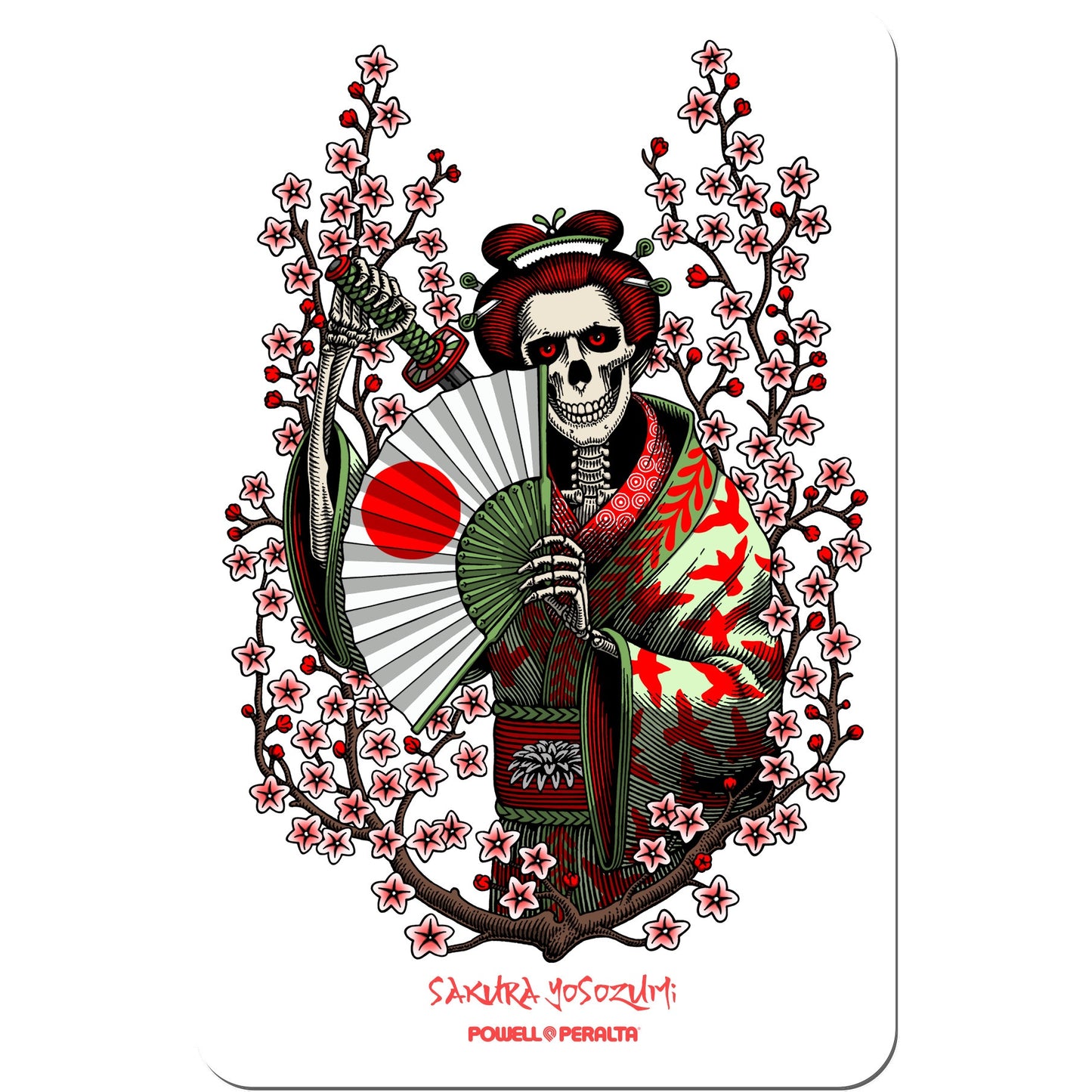 POWELL PERALTA SAKURA YOSOZUMI STICKER