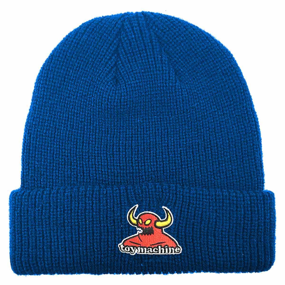 TOY MACHINE MONSTER CUFF BEANIE ROYAL