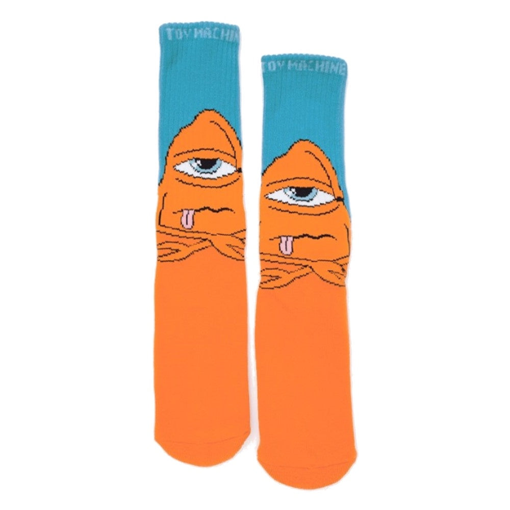 TOY MACHINE BORED SECT CREW SOCK BLUE