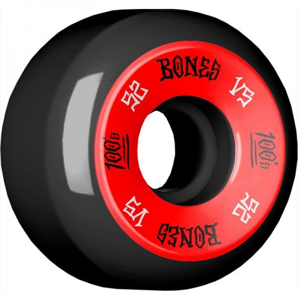BONES 100S V5 BLACK 52MM