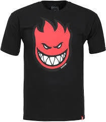 SPITFIRE FILL T-SHIRT BLACK