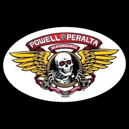 POWELL WINGED RIPPER STICKER - Skateboards Amsterdam