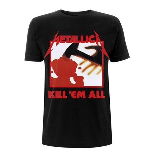 METALLICA KILL EM ALL TRACKS T-SHIRT BLACK
