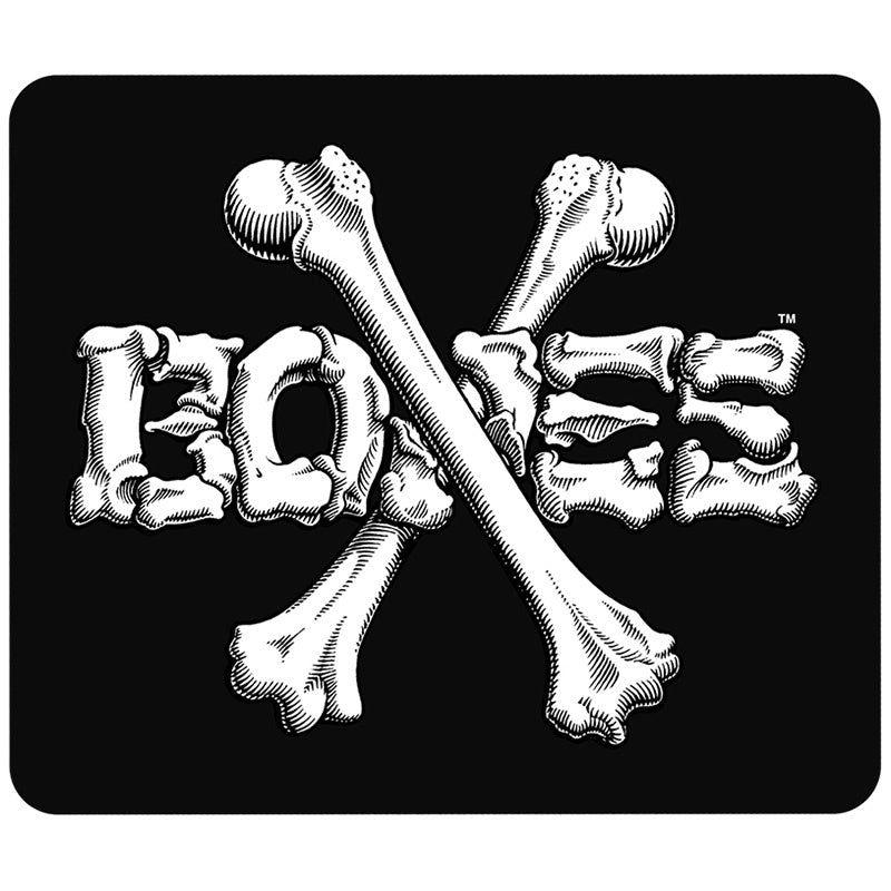 BONES CROSSBONES STICKER 3"
