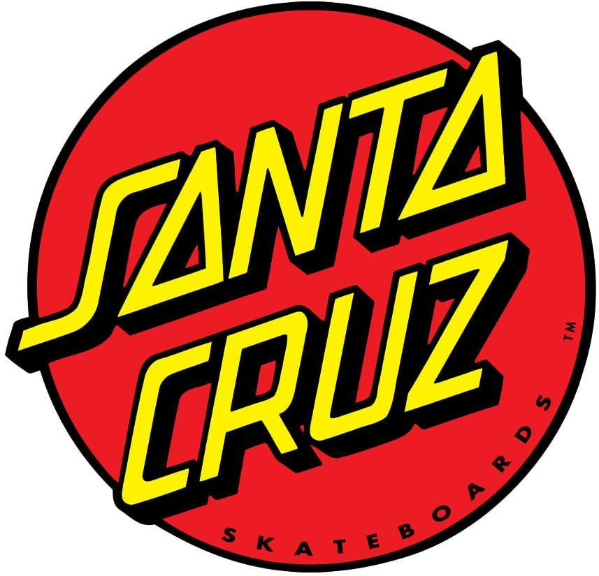 SANTA CRUZ CLASSIC DOT STICKER 3" - Skateboards Amsterdam