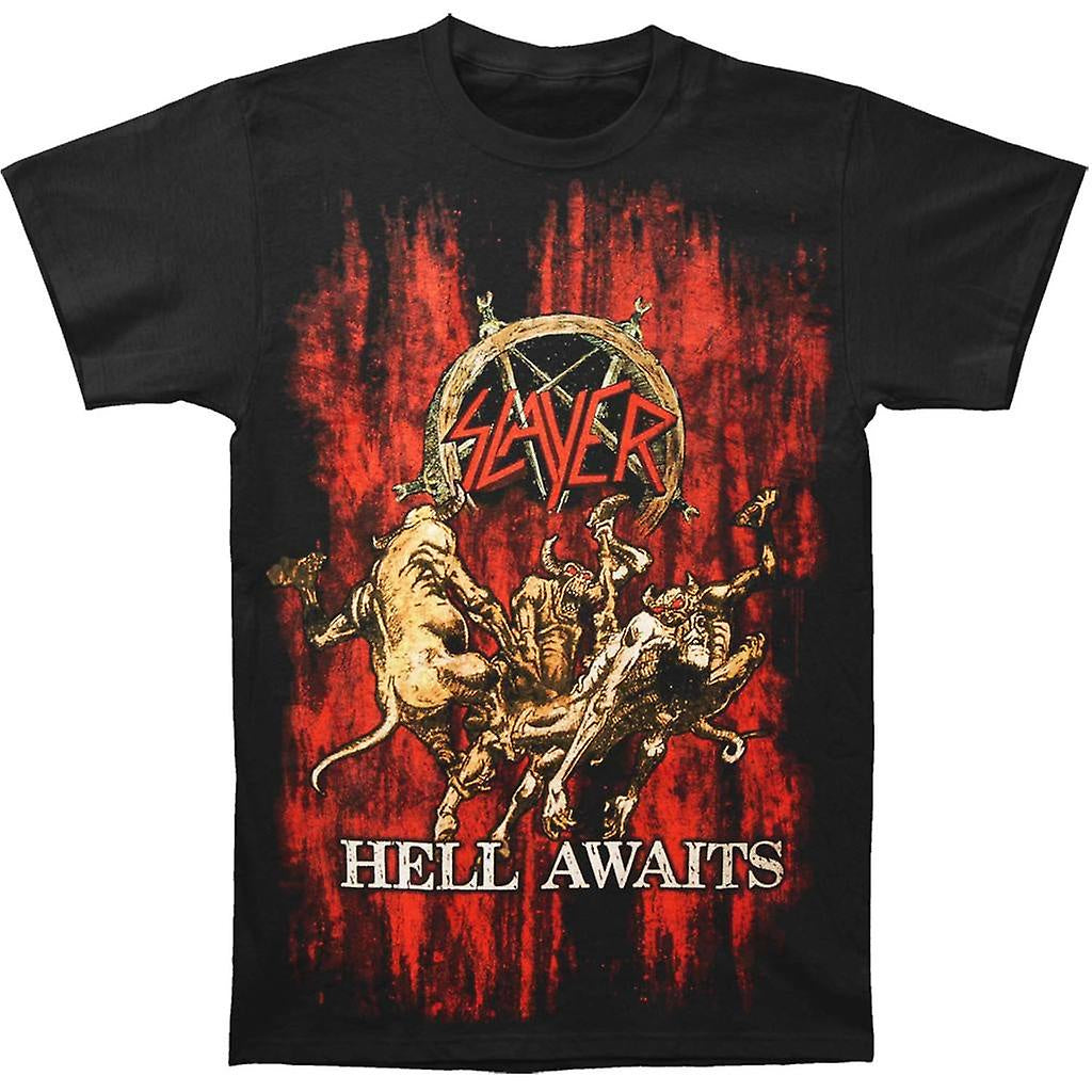 SLAYER HELL AWAITS T-SHIRT BLACK
