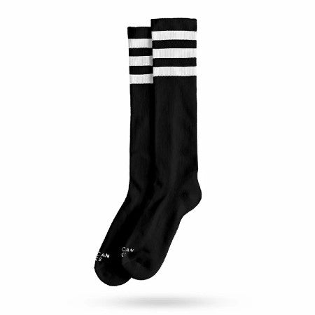 AMERICAN SOCKS KNEE HIGH BACK IN BLACK