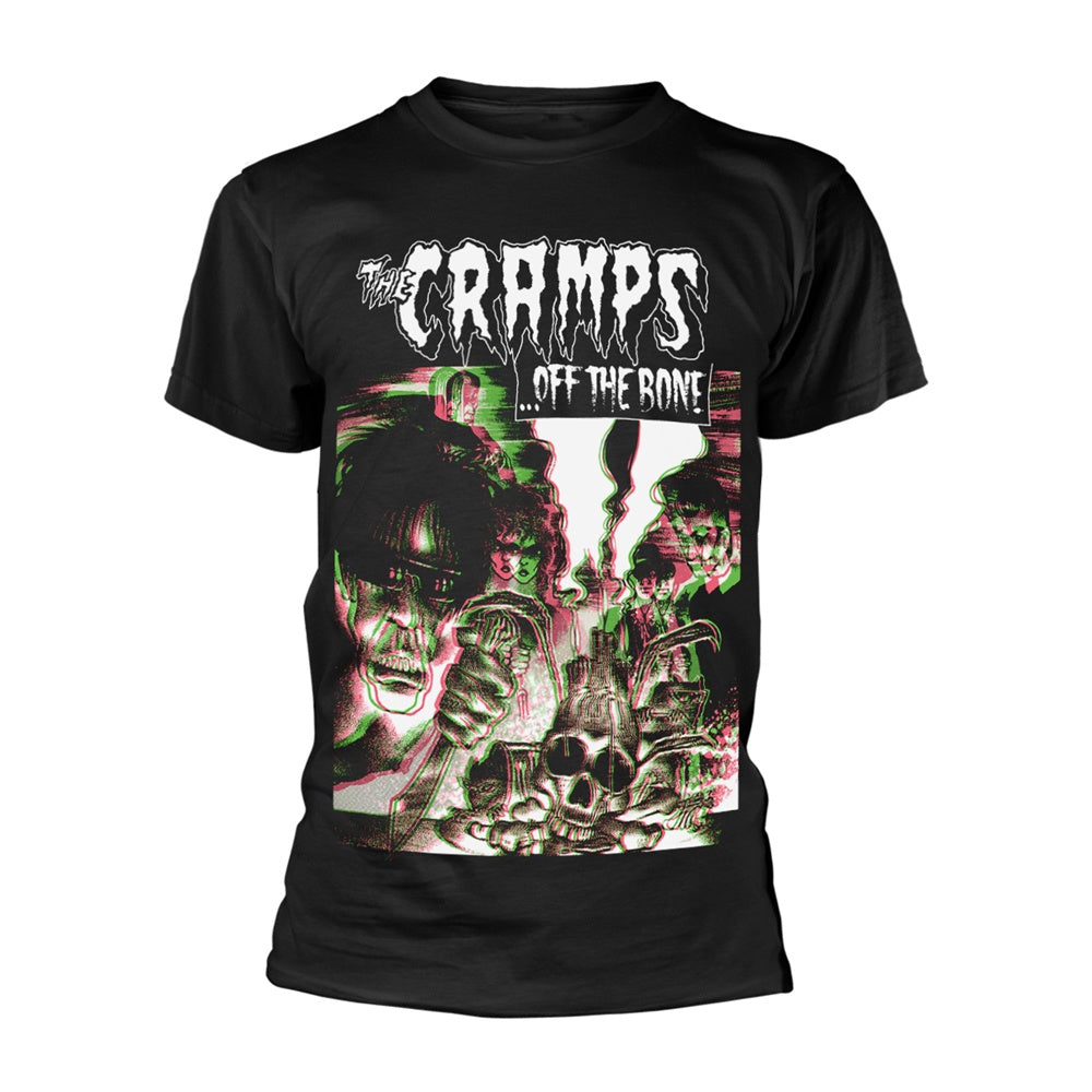 CRAMPS OFF THE BONE T-SHIRT BLACK
