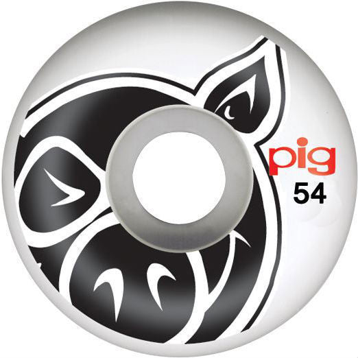 PIG HEAD NATURAL 54MM - Skateboards Amsterdam