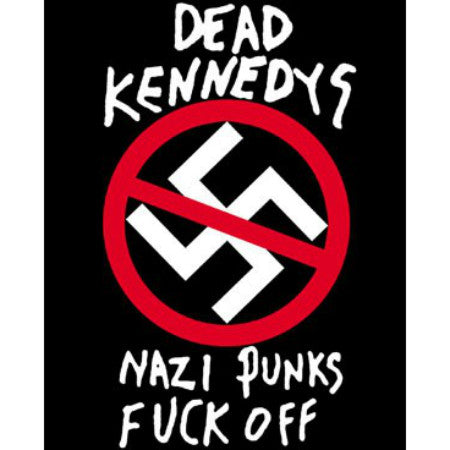 DEAD KENNEDYS NAZI PUNKS FUCK OFF T-SHIRT BLACK - Skateboards Amsterdam - 2