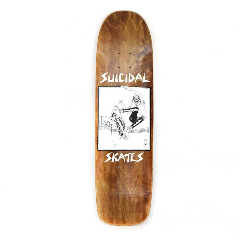 DOGTOWN SUICIDAL SKATES POOL SKATER BROWN 8.5