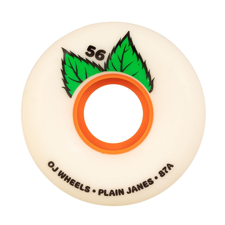 OJ PLAIN JANE KEYFRAME WHITE 87A 56MM