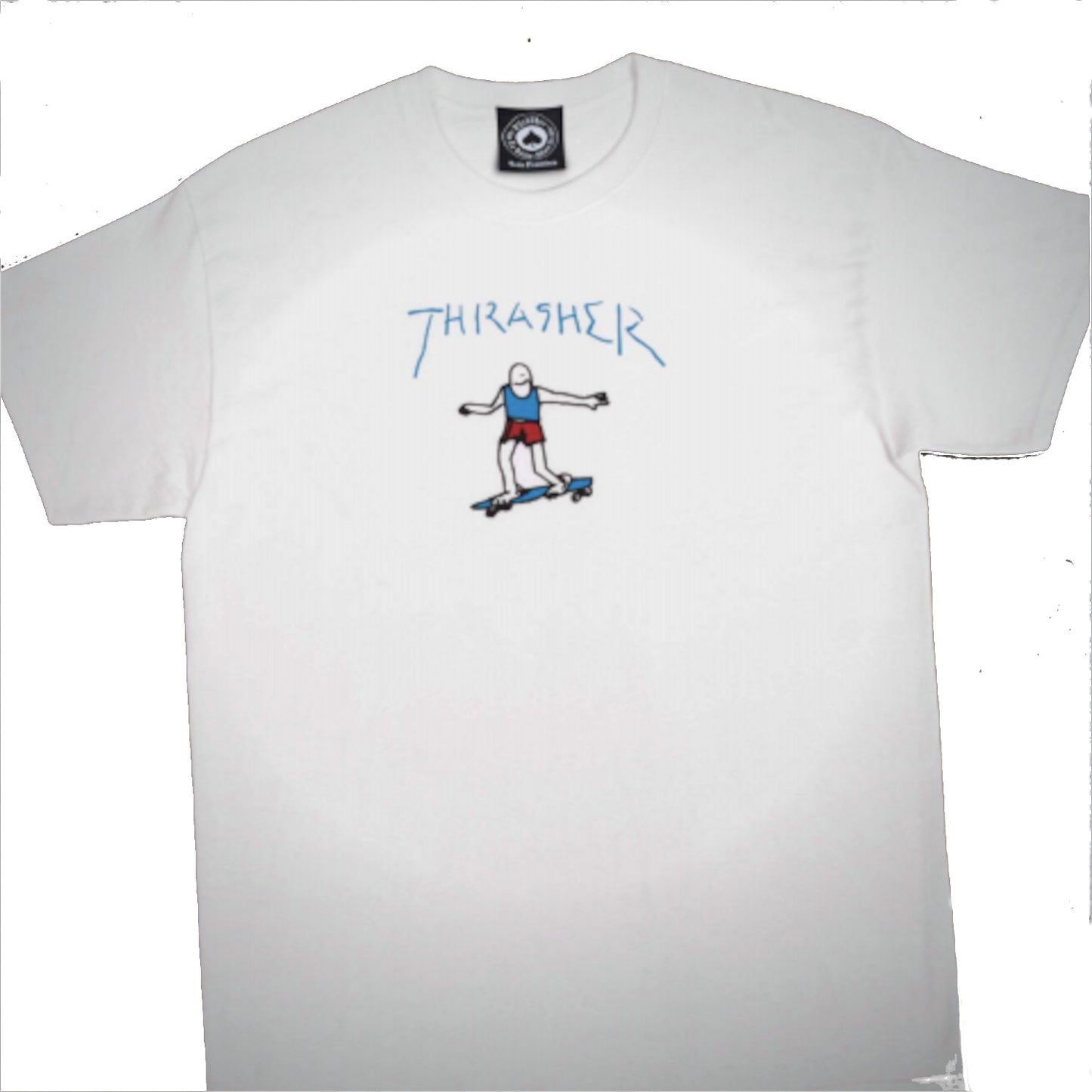 THRASHER GONZ LOGO T-SHIRT WHITE
