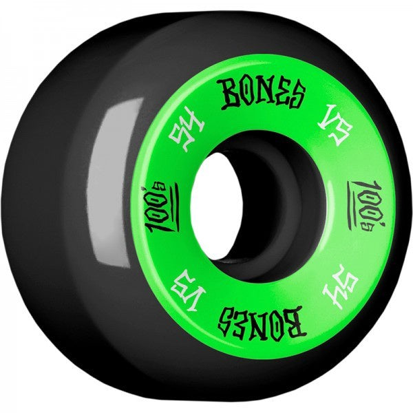 BONES 100S V5 BLACK 54MM