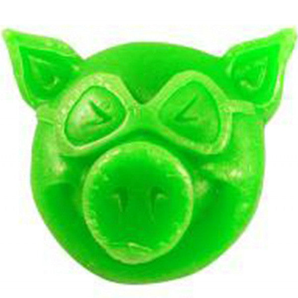 PIG HEAD WAX GREEN - Skateboards Amsterdam