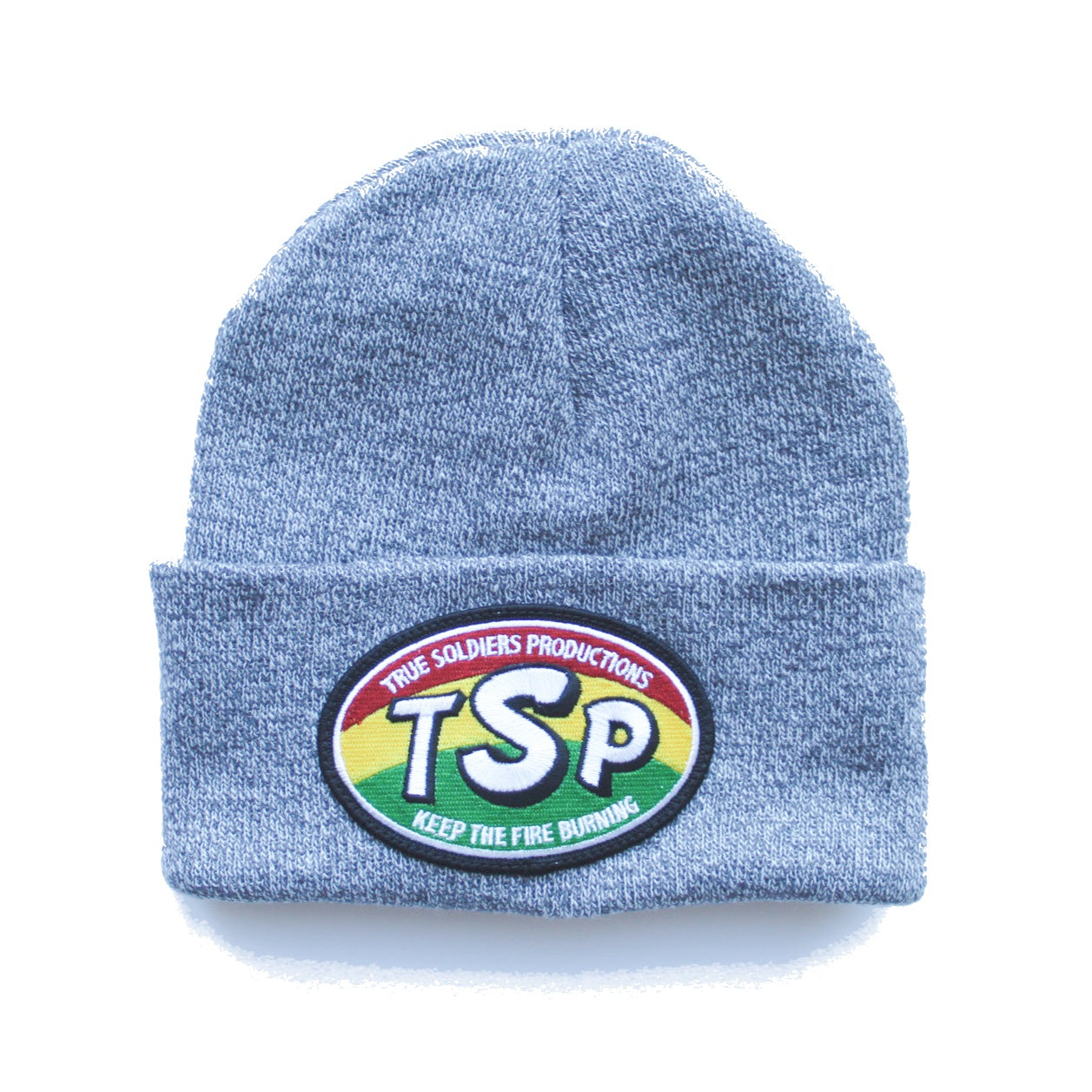 TRUE SOLDIERS PRODUCTIONS-BEANIE GREY