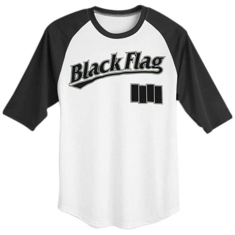 BLACK FLAG TODDLER BASEBALL JERSEY - Skateboards Amsterdam