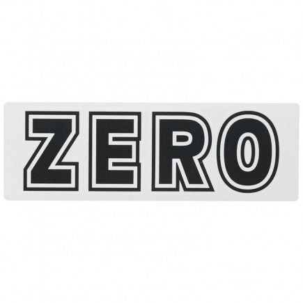 ZERO BOLD STICKER