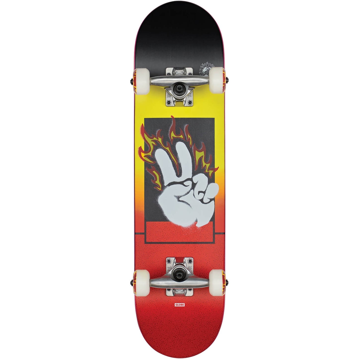 GLOBE ALIGHT COMPLETE BLACK/MAPLE RED 7.0