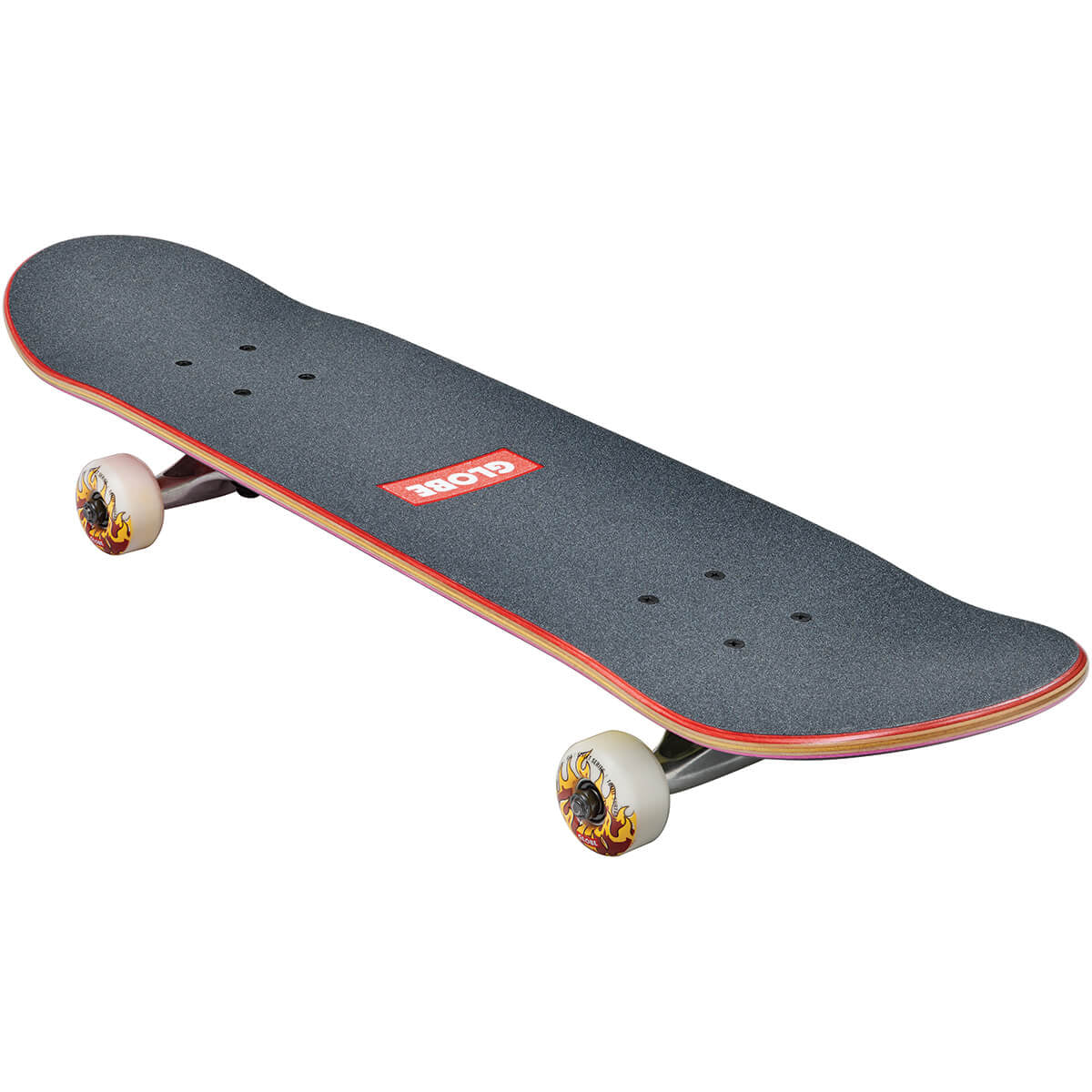 GLOBE ALIGHT COMPLETE BLACK/MAPLE RED 7.0