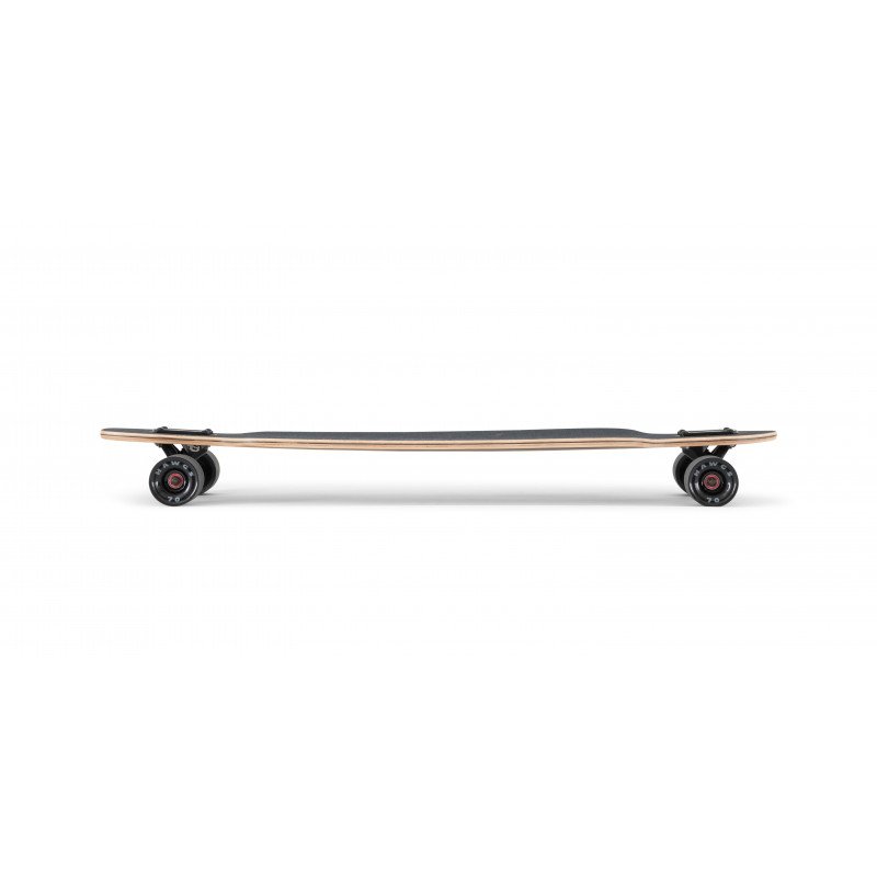 LANDYACHTZ BATTLE AXE BLACK SPACE ROCK DROP THROUGH COMPLETE 38"