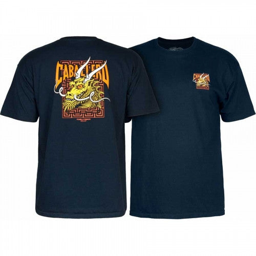 POWELL PERALTA STEVE CABALLERO STREET DRAGON T-SHIRT NAVY