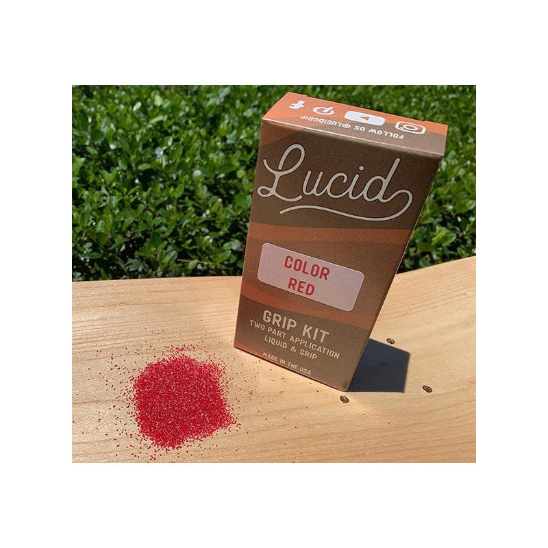 LUCID COLORED CLEAR GRIP SPRAY RED