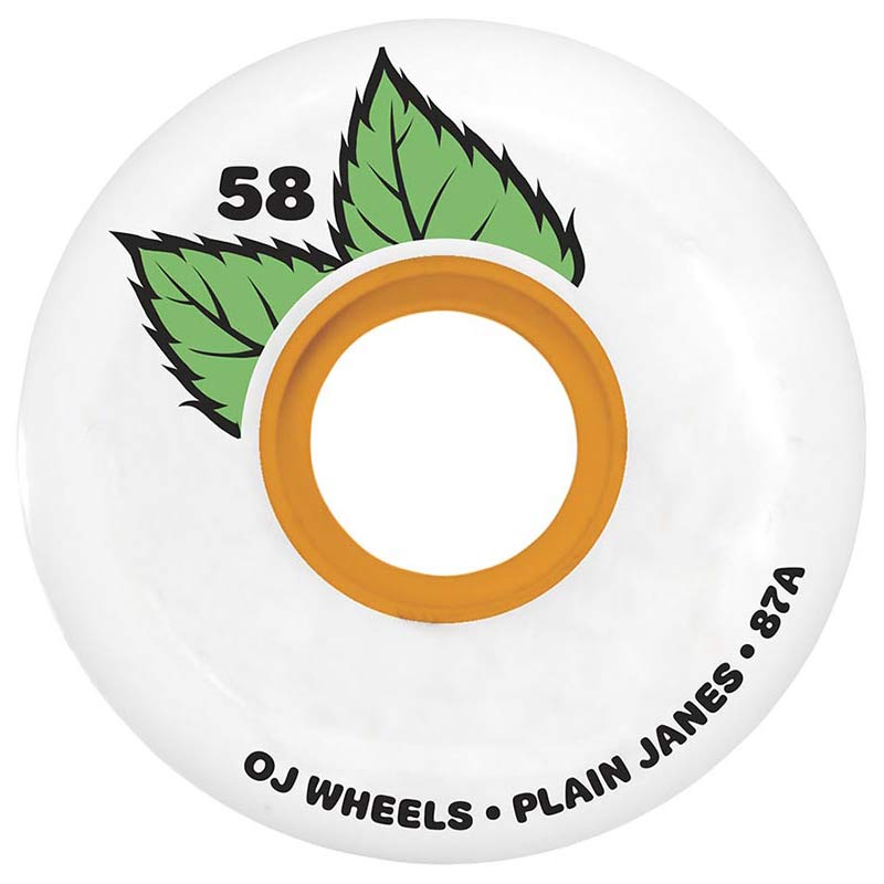 OJ PLAIN JANE KEYFRAME WHITE 87A 58MM