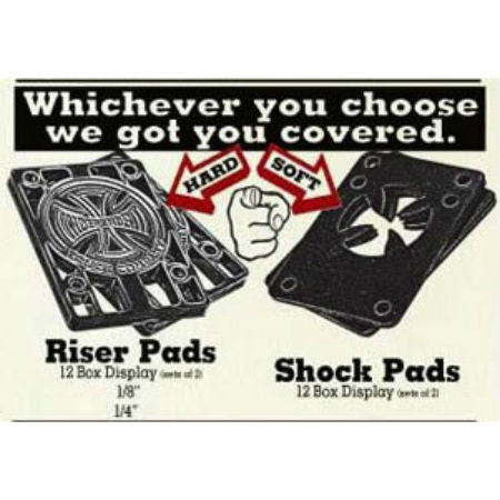 INDEPENDENT SHOCK PADS 1/8