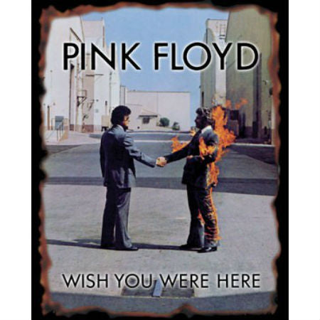 PINK FLOYD WISH YOU WERE HERE T-SHIRT BLACK - Skateboards Amsterdam - 2