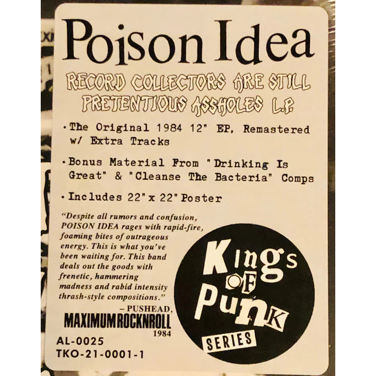 Poison Idea-Record Collectors Are Still Pretentious Assholes