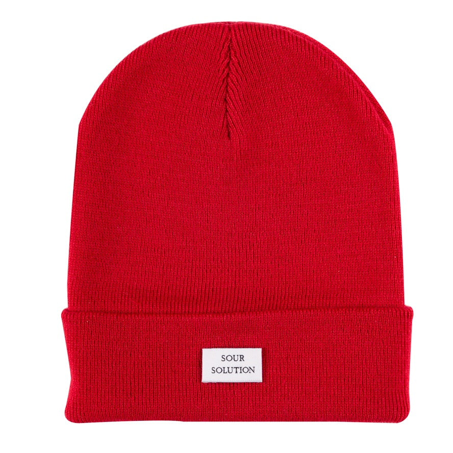 SOUR ARMY BEANIE RED
