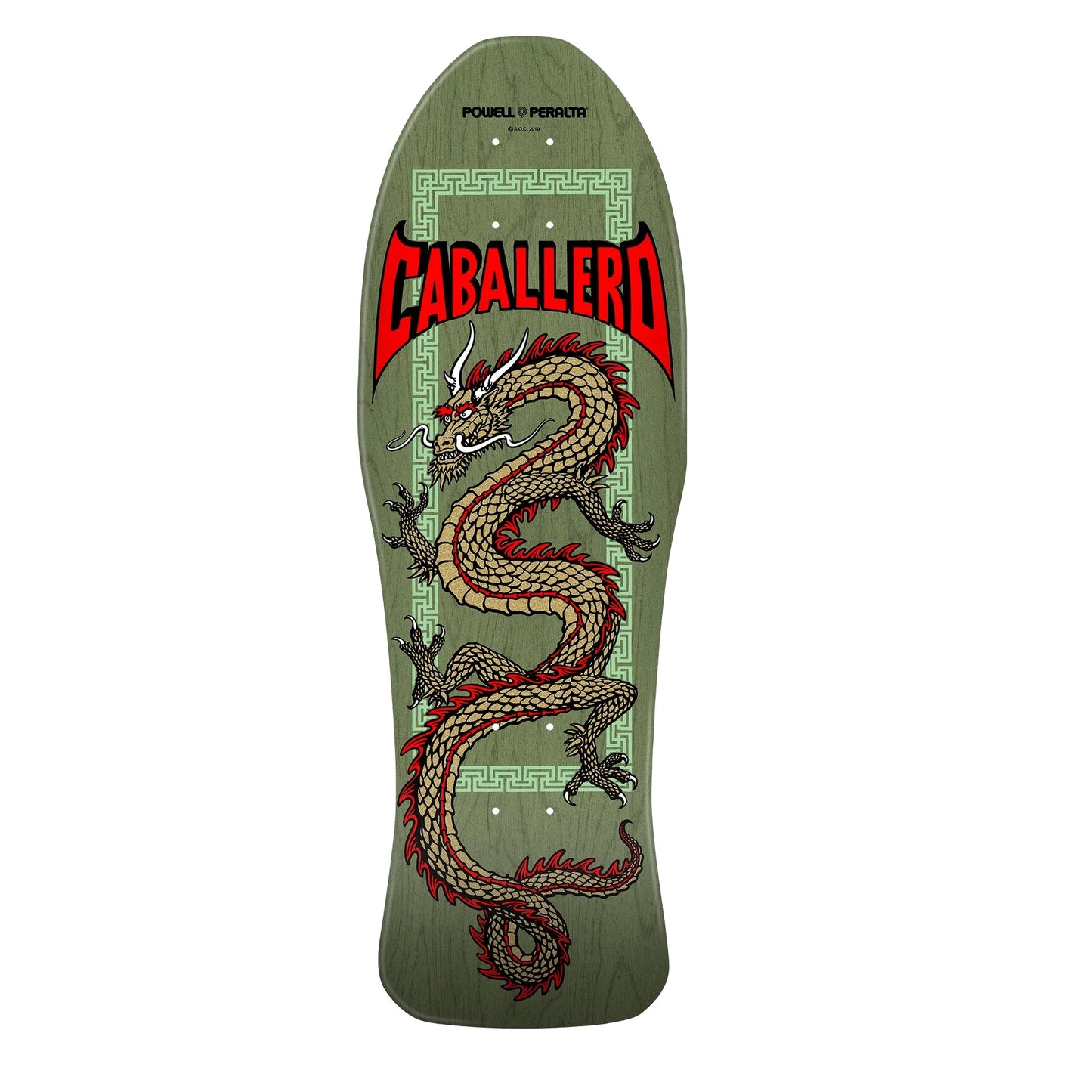 POWELL PERALTA CABALLERO CHINESE DRAGON SAGE/GREEN 10.0
